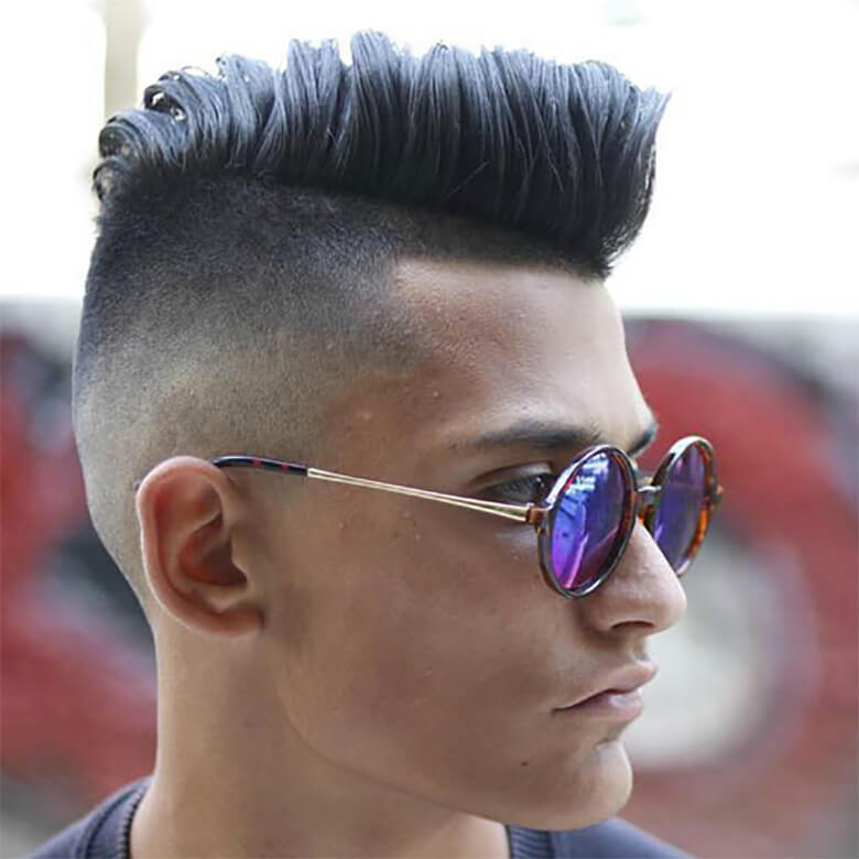 Kiểu tóc Modern Undercut + Shape Up + Thick Comb Over dành cho đàn ông