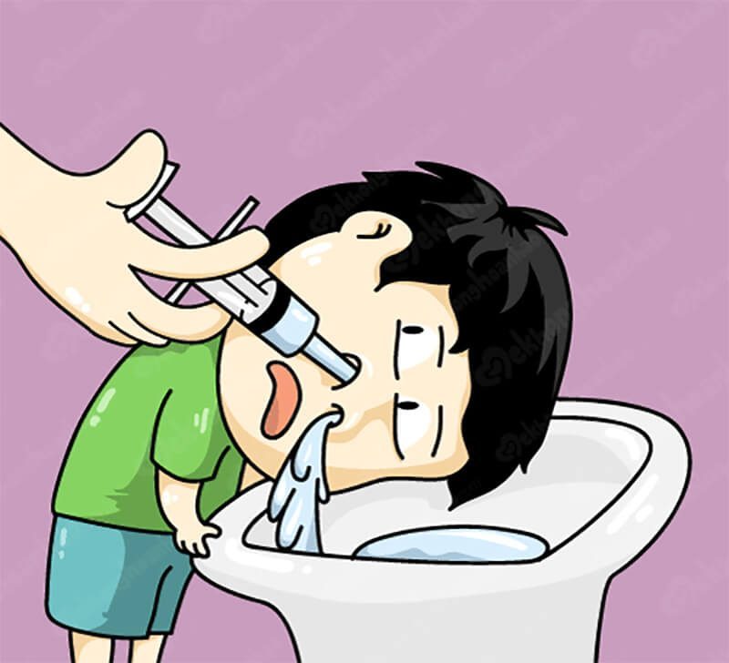Rửa mũi quá nhiều làm mất đi chất nhầy tự nhiên có trong khoang mũi