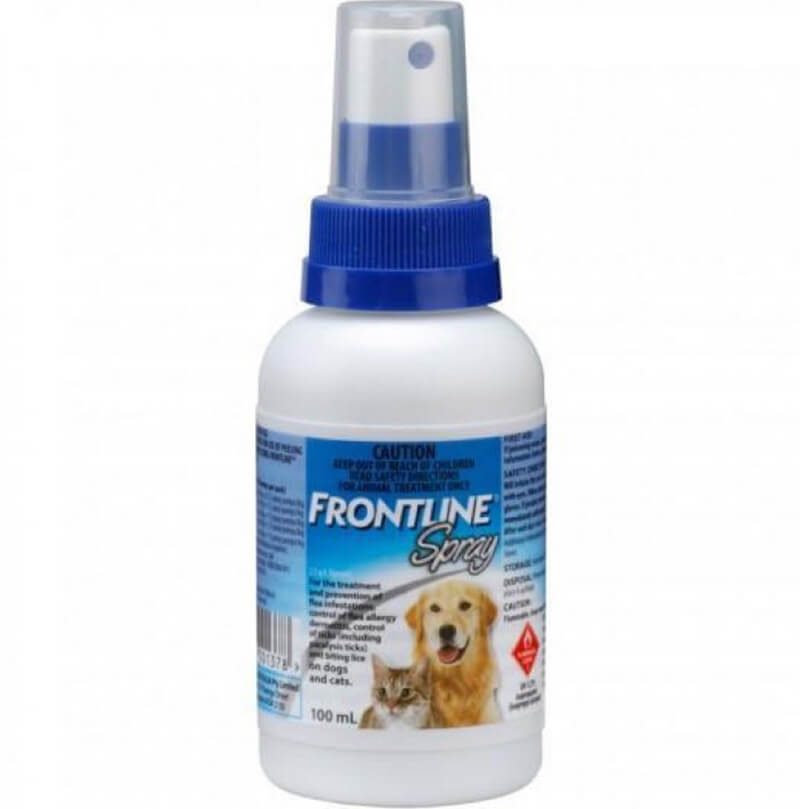 Thuốc xịt tiêu diệt ve chó, rận Frontline Spray 100ml – Sản phẩm của Pháp