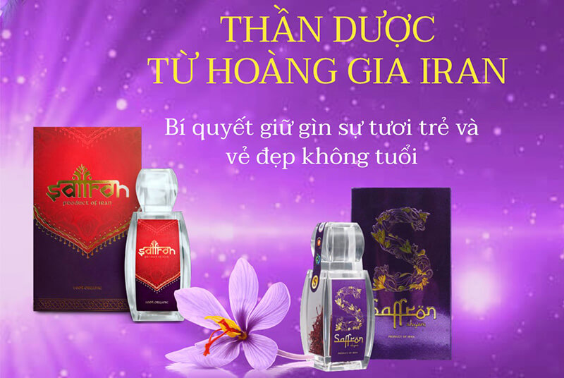 Nhụy Hoa Nghệ Tây Saffron: tác dụng và cách uống