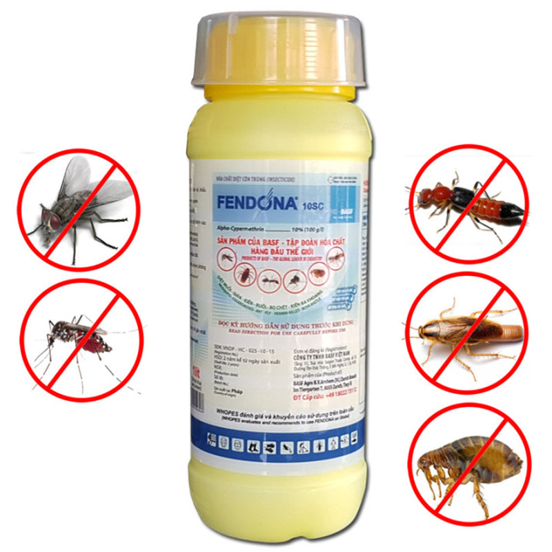 Thuốc xịt muỗi dạng bột của Fendona 10SC