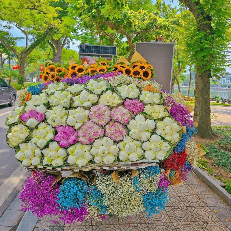 Chụp ảnh với xe hoa ở đâu Hà Nội?