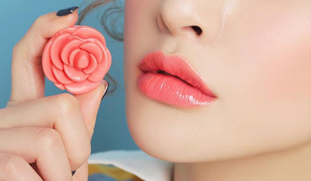 Hình ảnh phun môi màu hồng cam - Viện thẩm mỹ quốc tế Linh Anh