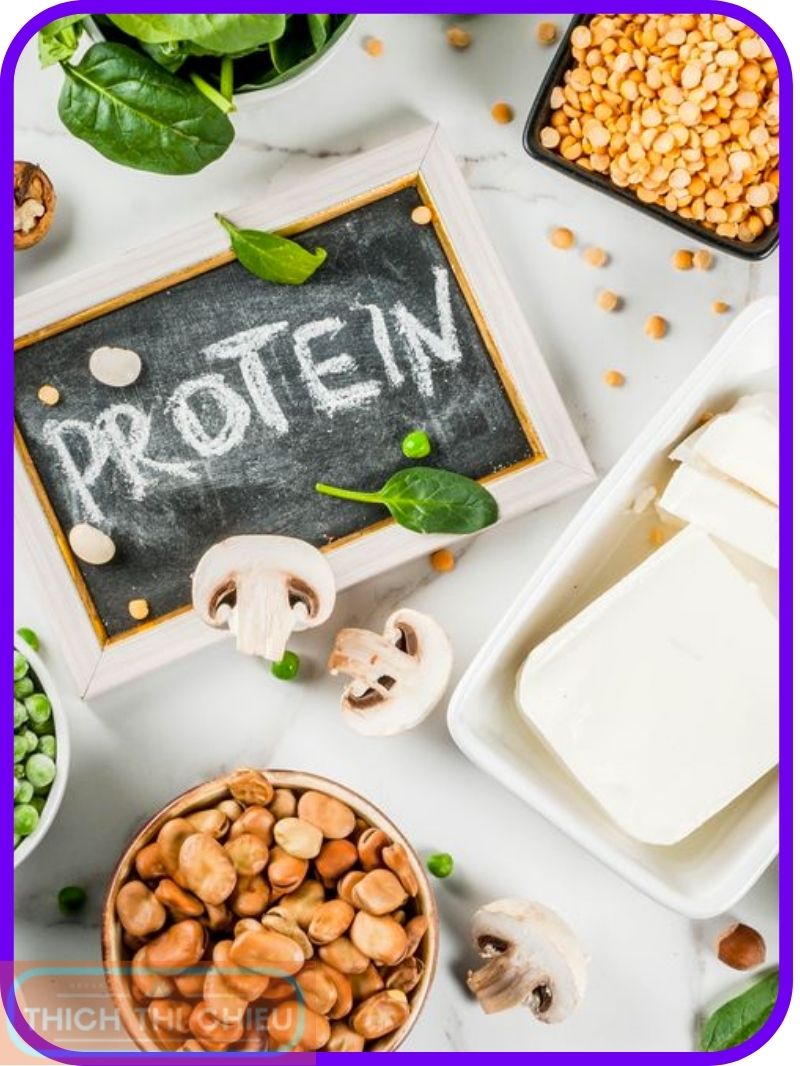 Tăng cường protein vào chế độ ăn uống