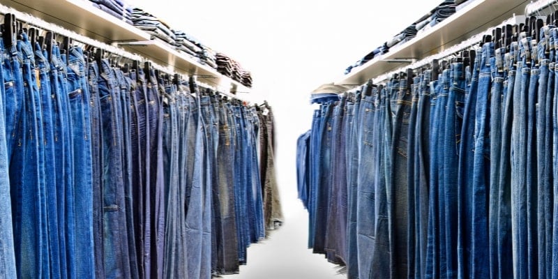 chọn size quần jean nam