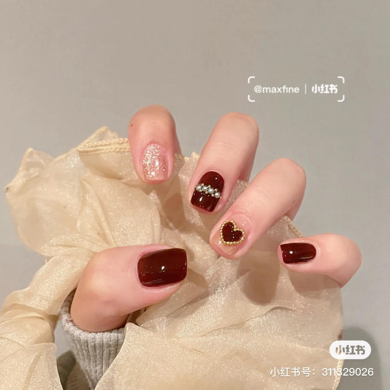 Dây xích vàng trang trí nails | Shopee Việt Nam