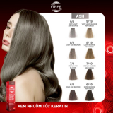 Review bảng màu thuốc nhuộm tóc keratin màu khói X.Pros Fiber đẹp nhất 2022