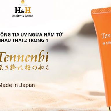 Kem chống nắng Tennenbi – “Bí kíp” chăm sóc da cho phái đẹp