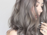 Màu nhuộm Cool Gray nàng nào thử cũng xinh