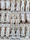 Phối đồ White on white là gì? Xu hướng thời trang sành điệu cho nàng cháy phố
